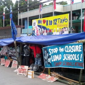 ‘Defend Lumad schools, our beacons of hope’